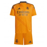 Maglia Calcio Real Madrid Jude Bellingham #5 Seconda Divisa Bambino 2024-25 Manica Corta (+ pantaloncini)